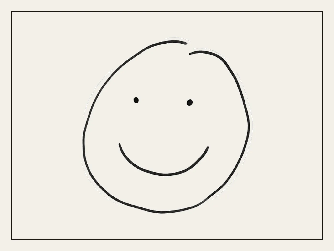 Red Mesa Forge House — hand-drawn smiley placeholder artwork (Modern home + fabrication)