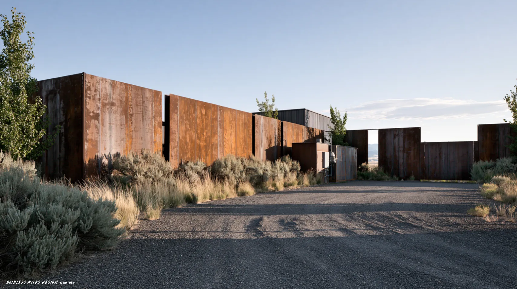 Ash Creek Fabrication Yard — concept rendering (Custom fabrication, Wyoming)